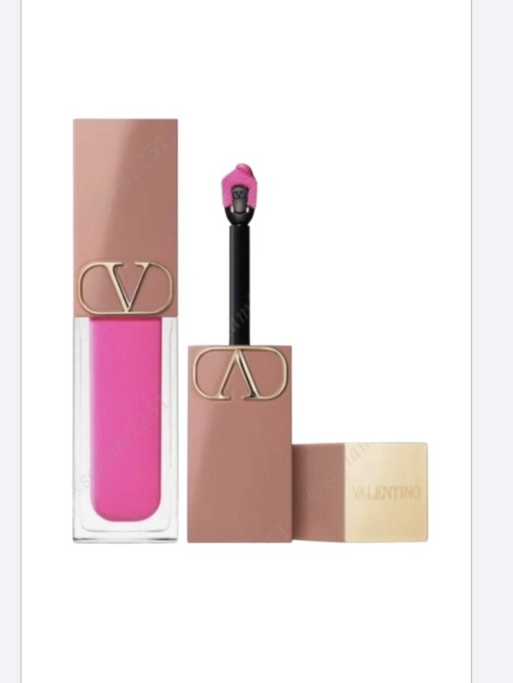 Valentino Liquirosso Lip & Blush Blur Liquid Matte Color — Pink Is Punk Nib